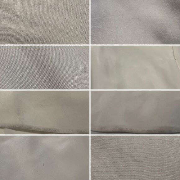 Alexandra Grecco Celine Gown Size 8 Ivory Wedding Dress Long Sleeve V Neck Train - Picture 12 of 16